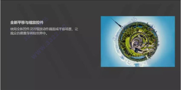 平移與縮放控件