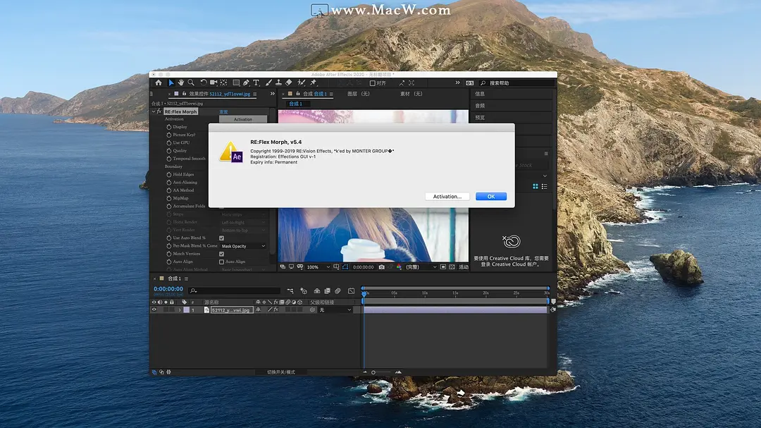RevisionFX REflex(AE變形插件) for Macv5.2.4 免費版