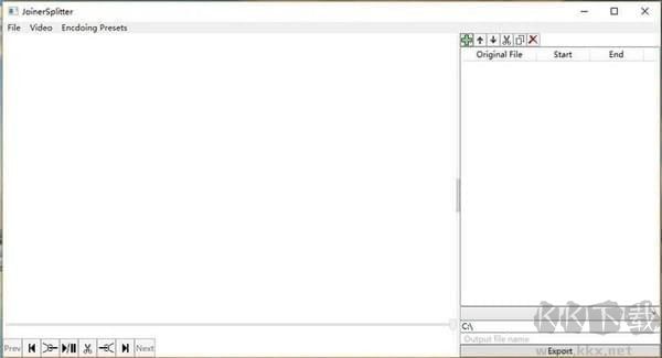 JoinerSplitter視頻合并