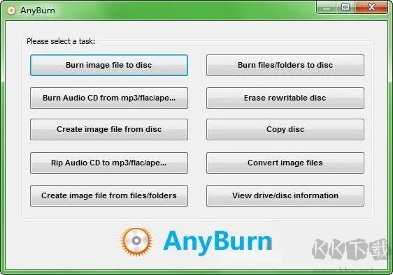AnyBurn(光盤刻錄)中文免費版