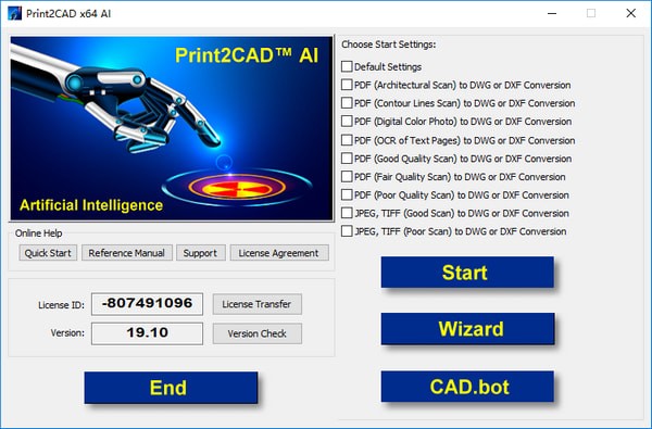 Print2CAD AI 2018 v19.10 綠色版
