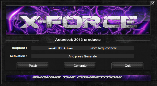 AutoCAD 2013 注冊(cè)機(jī) v5.0 綠色版