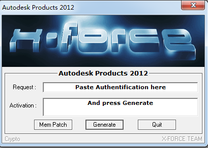 AutoCAD 2012 注冊(cè)機(jī) 32/64位通用版