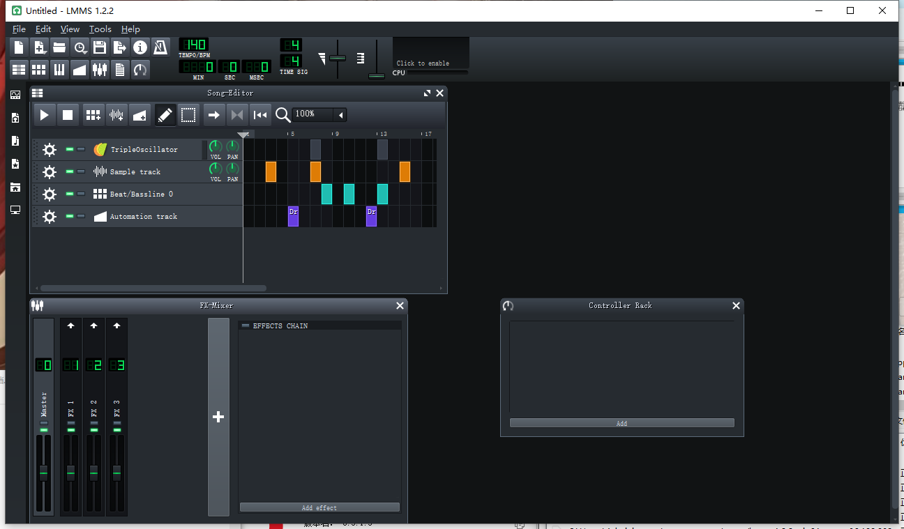 LMMS (音樂制作軟件) Win64 v1.2.2