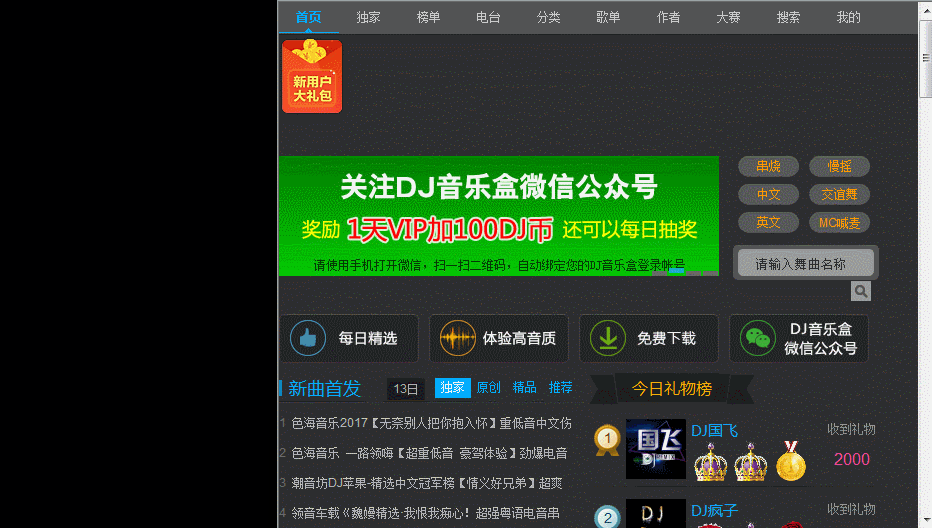 DJ娛樂網(wǎng)高品質(zhì)播放器