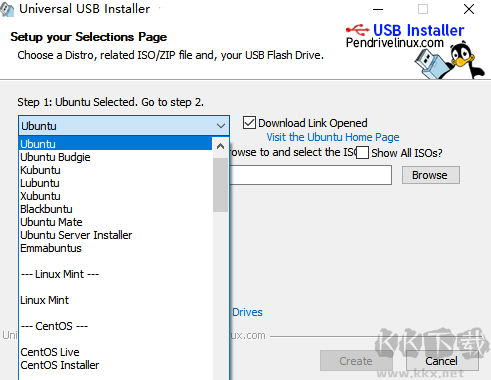 Universal USB Installer(U盤(pán)創(chuàng)建工具)