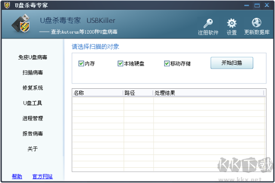 U盤病毒專殺工具(USBCleaner)