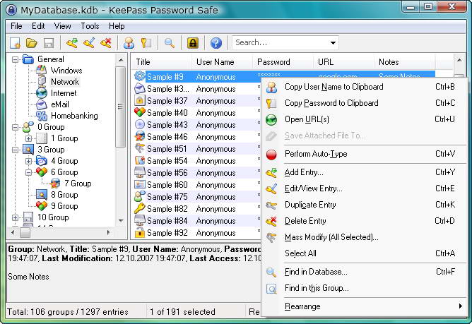 KeePass Password Safe 3.7 漢化版