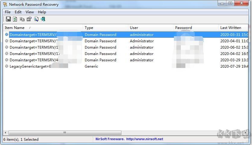 遠(yuǎn)程桌面密碼查看工具 1.55 綠色版