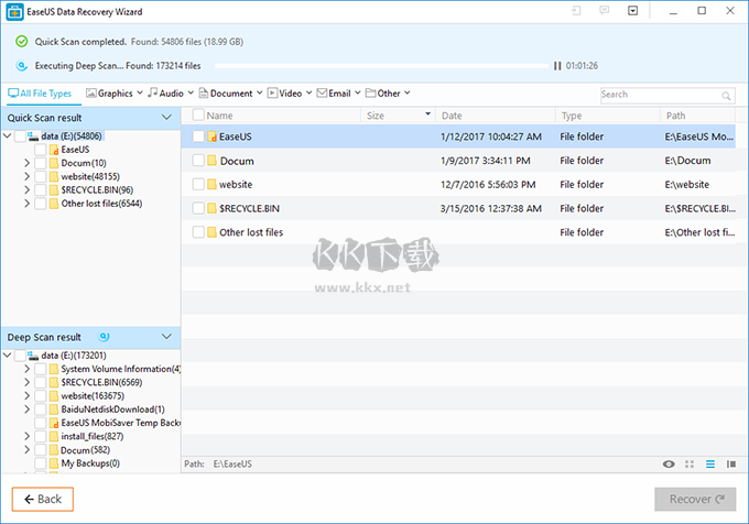 EaseUS Data Recovery Wizard官方版
