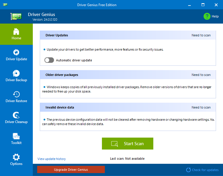 Driver Genius（驅(qū)動自動更新工具）