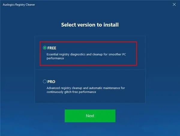 Auslogics Registry Cleaner