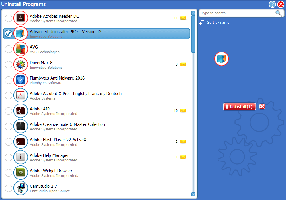 Advanced Uninstaller Pro(軟件卸載工具)