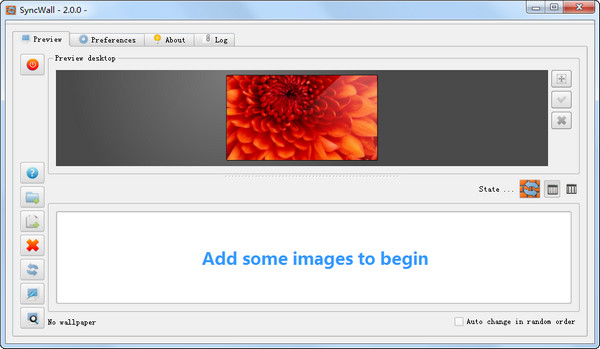 Syncwall (電腦壁紙自動更換工具)