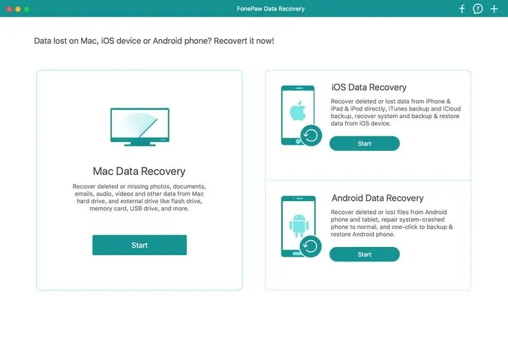 FonePaw Android Data Recovery電腦版