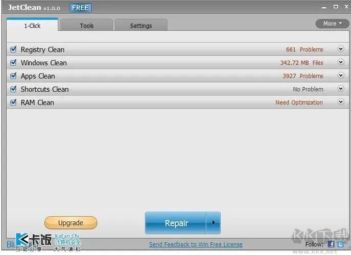 JetClean（系統(tǒng)優(yōu)化清理工具）
