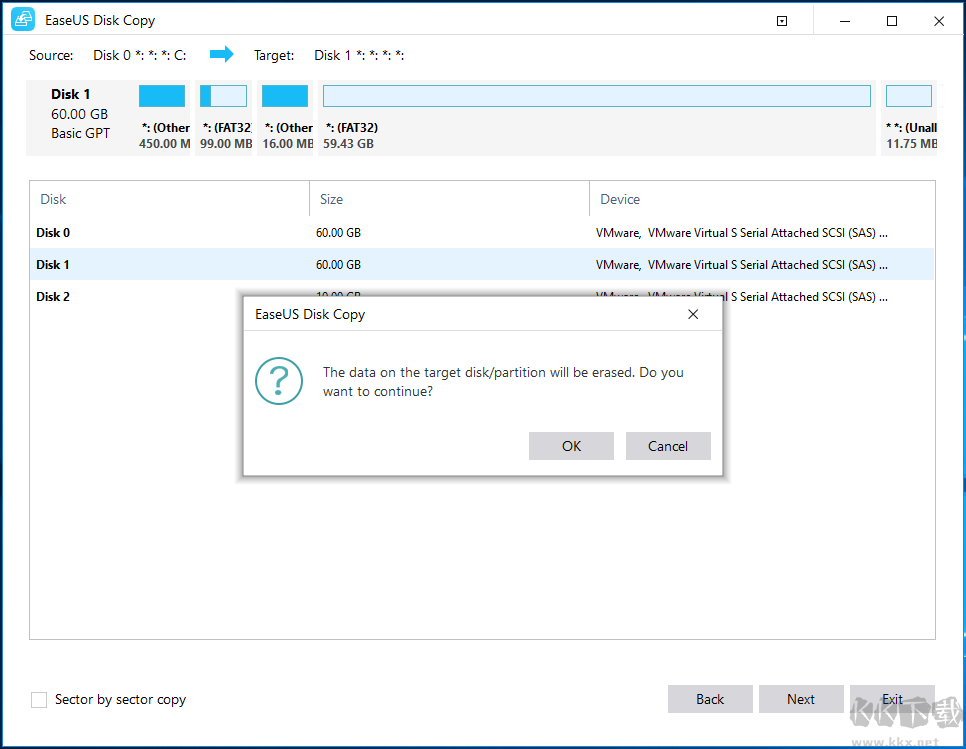 EaseUS Disk Copy（磁盤克隆工具）