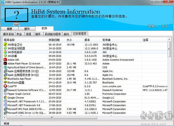 HiBit System Information(系統(tǒng)信息檢測(cè)工具)
