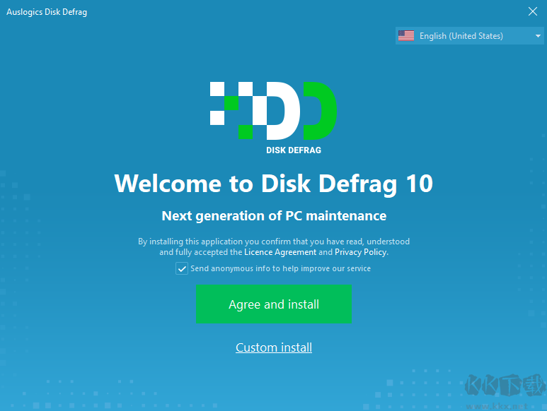 Auslogics Disk Defrag v11.0.0 綠色版