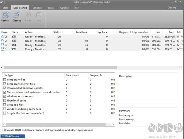 O&O Defrag v28.2.1 綠色版