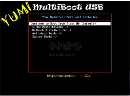YUMI v2.0.9.2 (多系統(tǒng)U盤啟動盤制作工具)