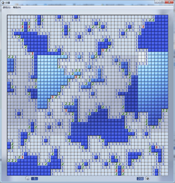 掃雷自定義設置
