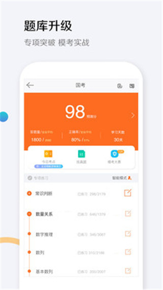 華圖教育使用界面