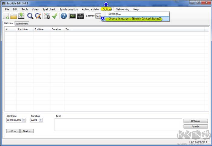 Subtitle Edit電腦版