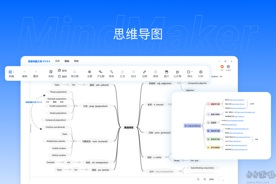 思維導(dǎo)圖大師專(zhuān)業(yè)版