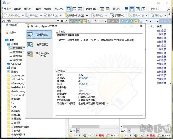 Directory Opus（資源管理器）