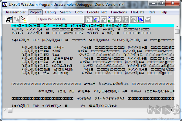 w32dasm反匯編調(diào)試工具