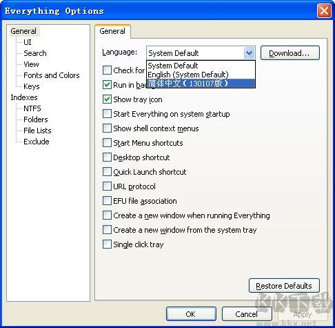 Everything(文件搜索工具)