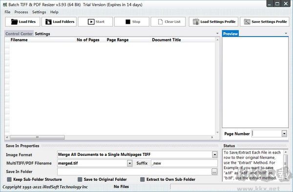 Batch TIFF PDF Resizer v4.29 官方版