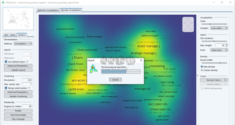 VOSviewer Feature