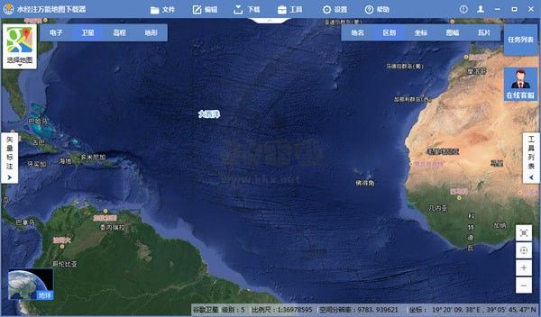 水經(jīng)注萬(wàn)能地圖下載器最新版