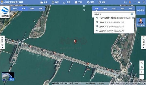 水經(jīng)注萬(wàn)能地圖下載器最新版