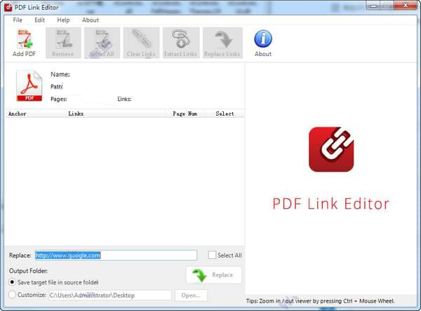 PDF超鏈接編輯器 v2.5.2