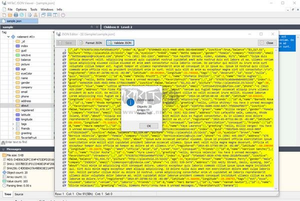 MiTecJSONViewer v1.9.0綠色版