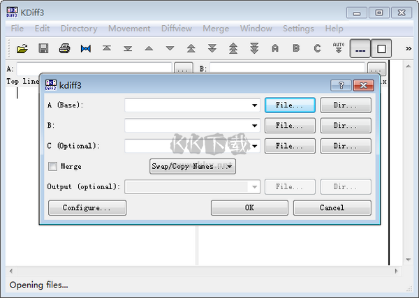 KDiff3 3.0.9.98 版本