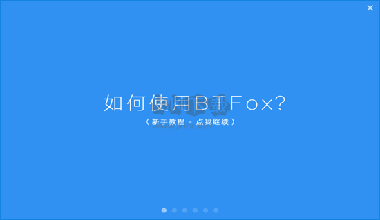 BTFox界面截圖
