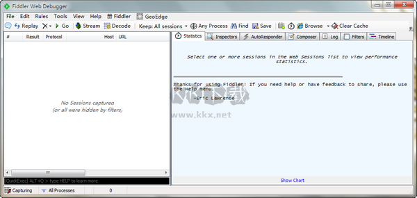 Fiddler Web Debugger漢化版