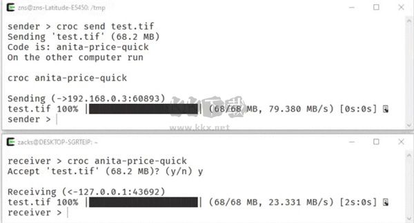 croc文件安全傳輸工具最新版