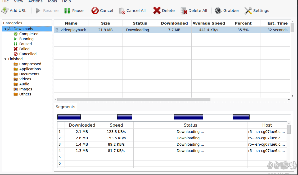 Flareget Download Manager(高速下載工具)