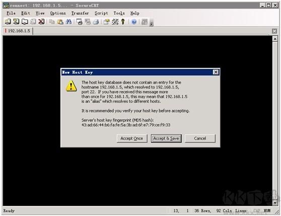 SecureCRT(SSH終端工具)