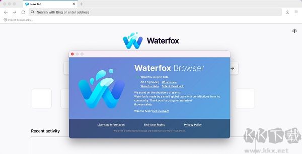 水狐瀏覽器（Waterfox）