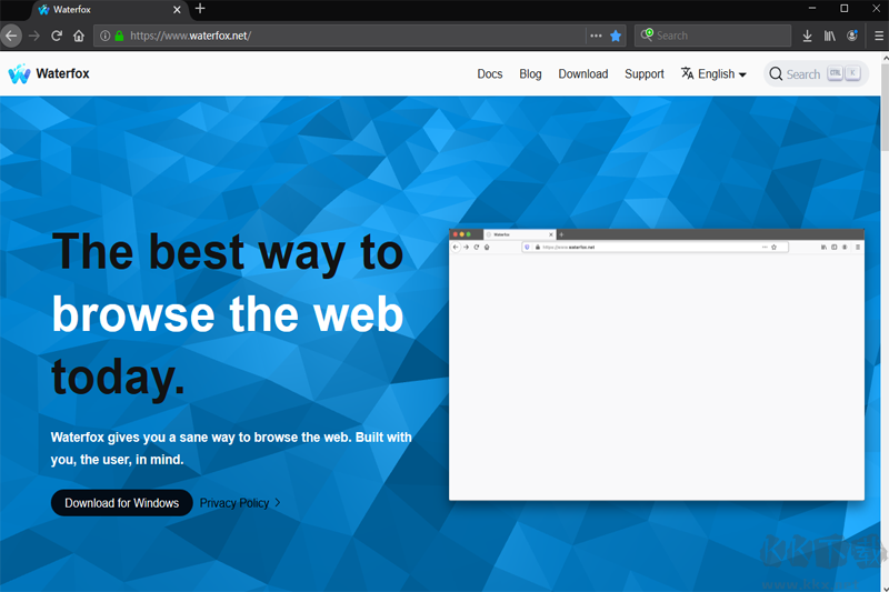 水狐瀏覽器（Waterfox）