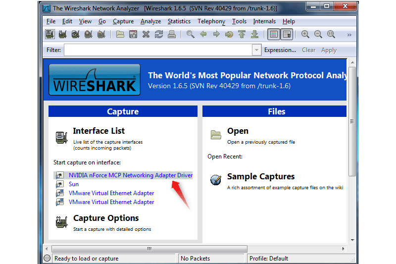 網(wǎng)絡抓包工具(wireshark)