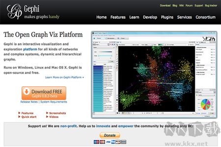 Gephi（網(wǎng)絡(luò)分析工具）
