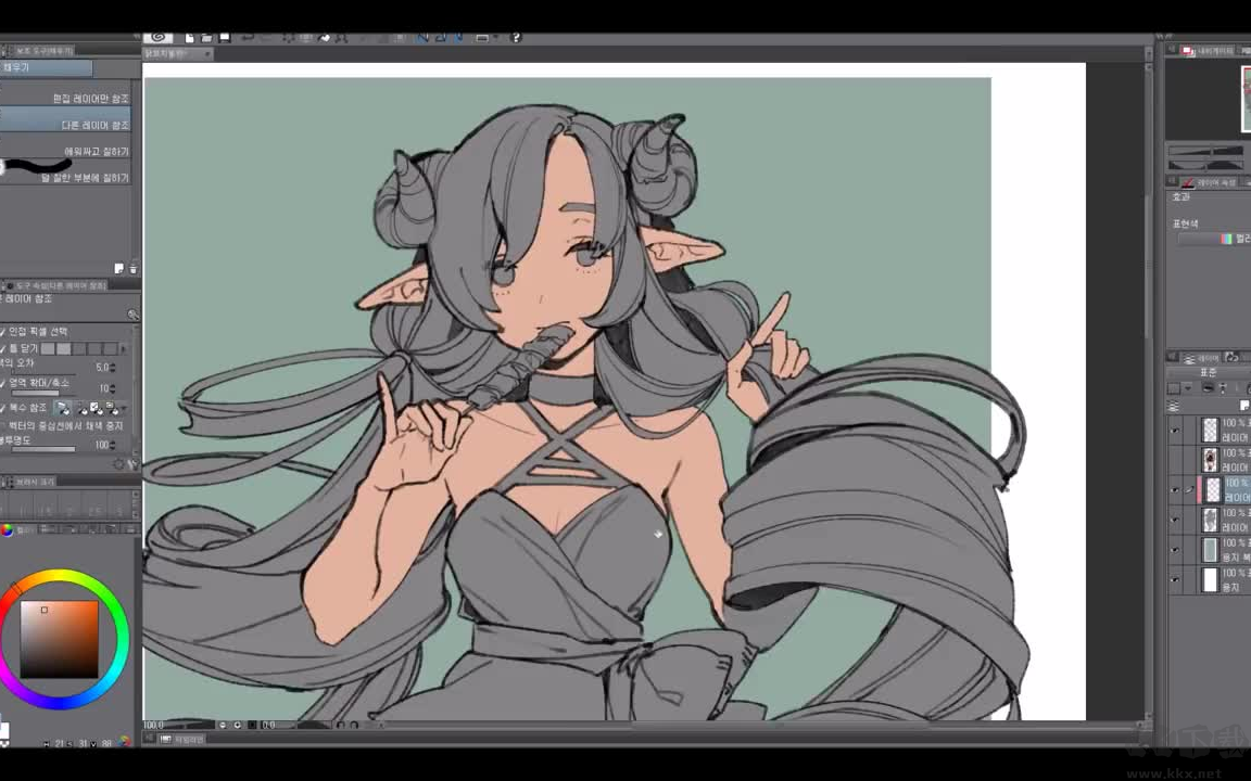 CLIP STUDIO PAINT EX+破解版中文版(含Materials素材庫(kù))