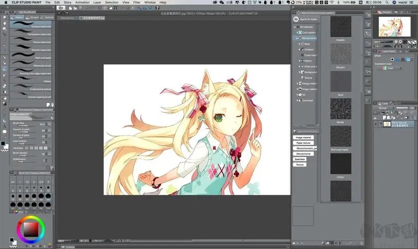 CLIP STUDIO PAINT EX+破解版中文版(含Materials素材庫(kù))